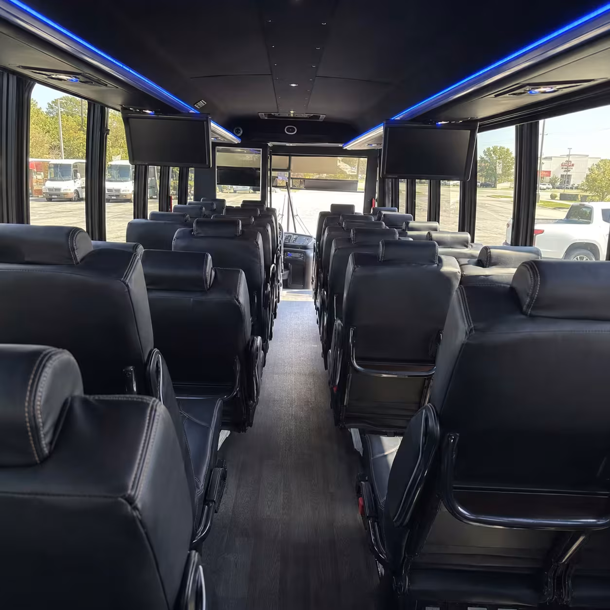 30 passenger minibus interior