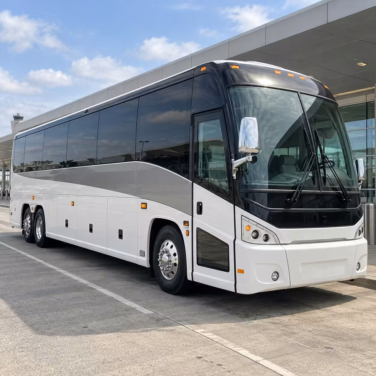 corporate and fan club sporting event shuttles in lafayette