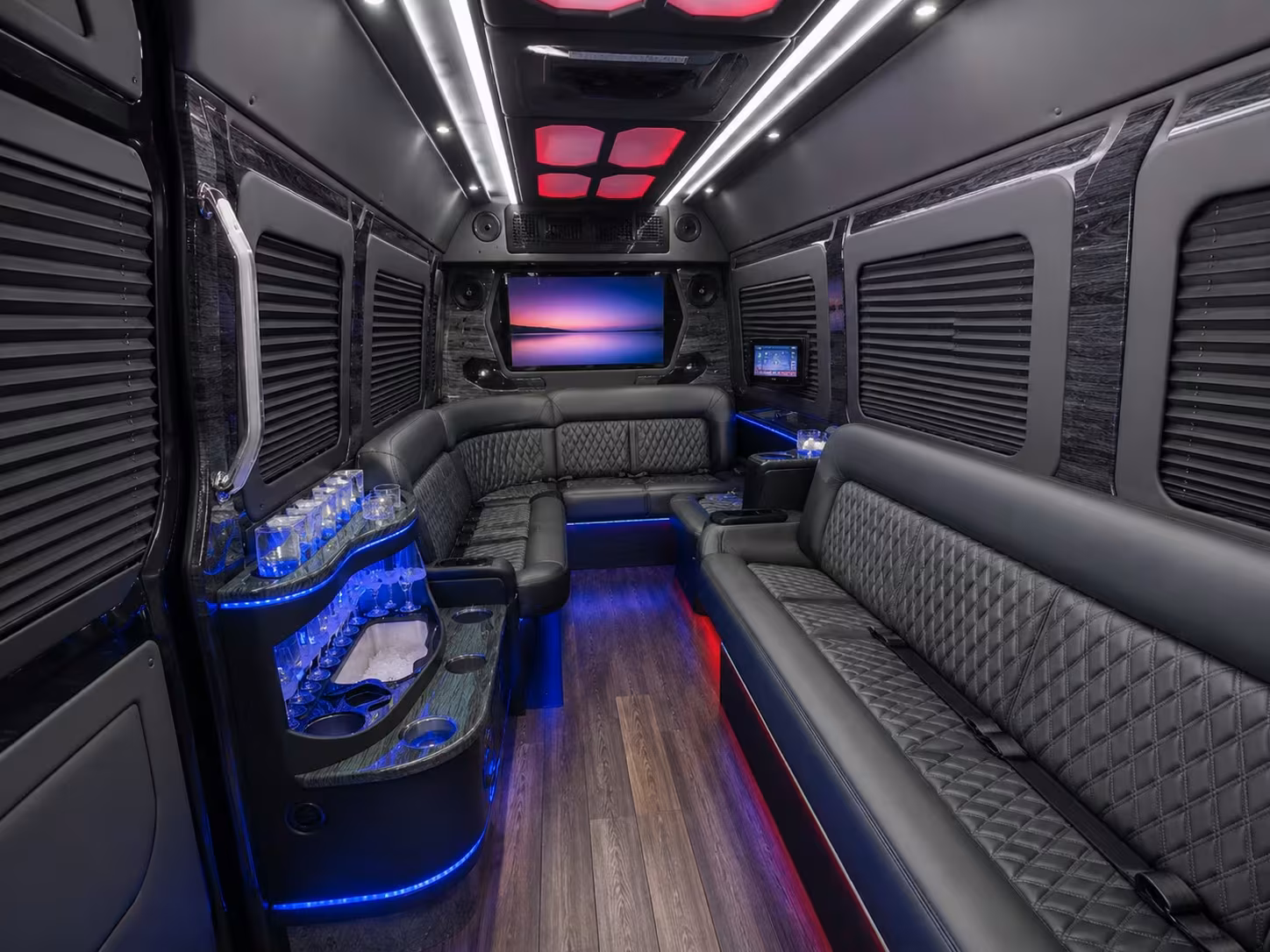 event and conference shuttle bus rentals for lafayette employers