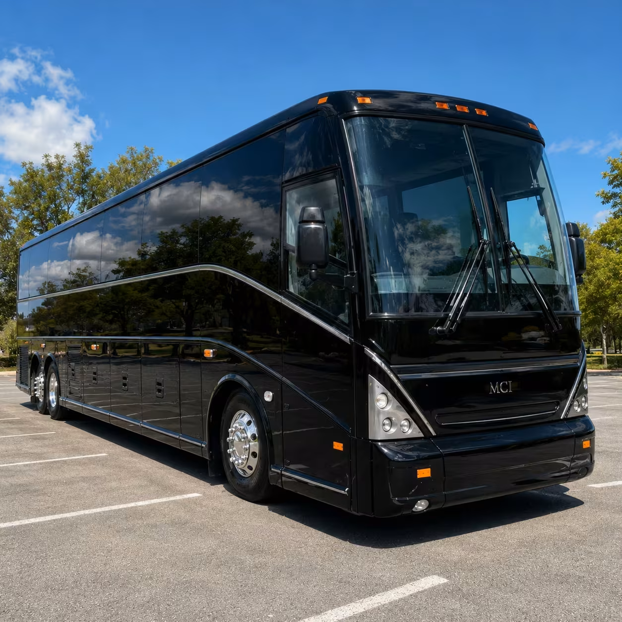 lafayette regional airport bus rentals for executive teams