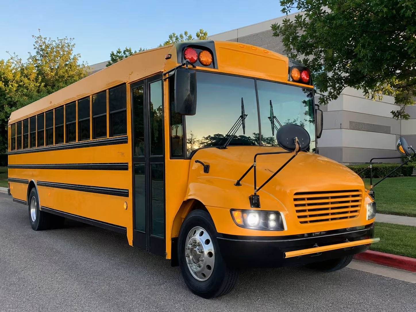 lafayette school bus rental