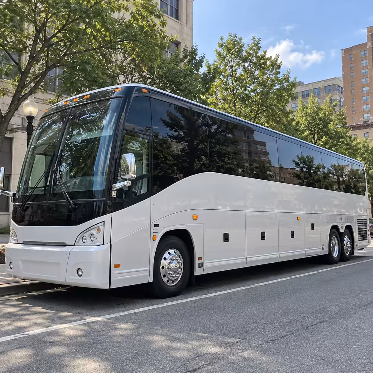 lafayette shuttle buses between wedding venues and hotels