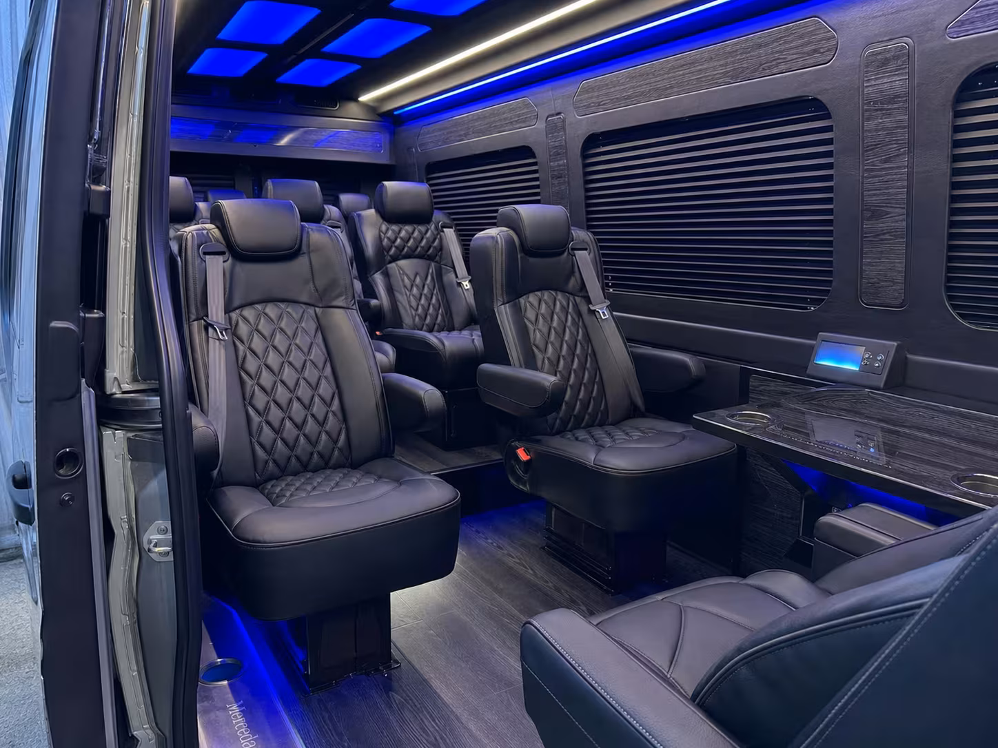 sprinter van transportation for groups and events across lafayette