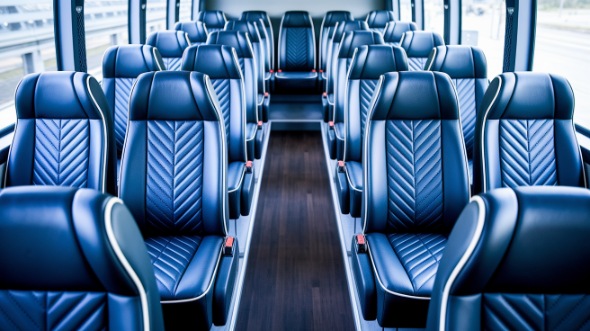 lafayette 18 passenger minibus inside