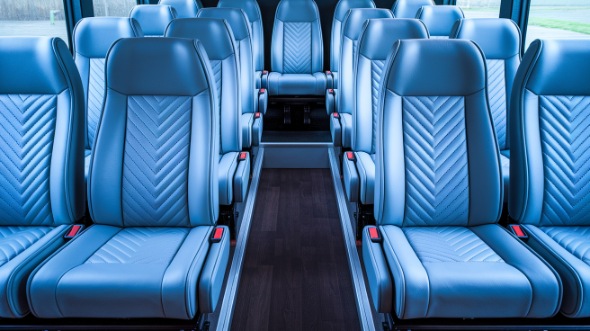 lafayette 18 passenger minibus interior