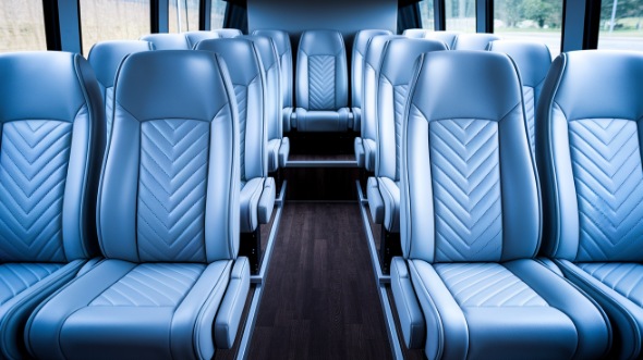 lafayette 20 passenger minibus interior