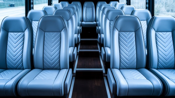 lafayette 25 passenger minibus interior