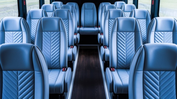 lafayette 28 passenger minibus interior