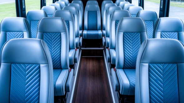 lafayette 35 passenger minibus interior