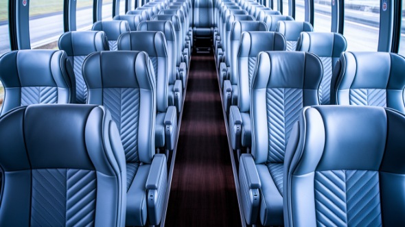 lafayette 50 passenger charter bus interior