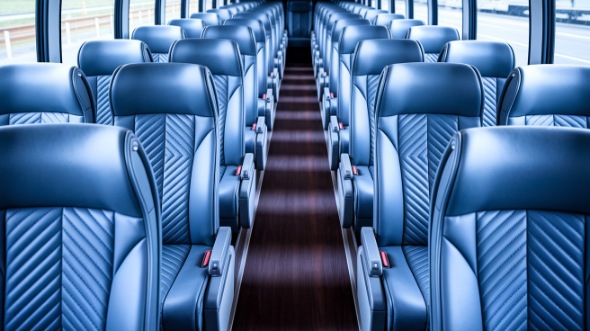 lafayette 56 passenger charter bus interior