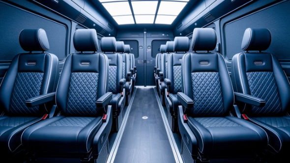 lafayette sprinter van with driver interior